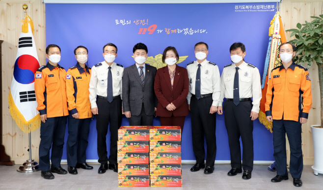 북부소방재난본부 직원 소통 및 격려