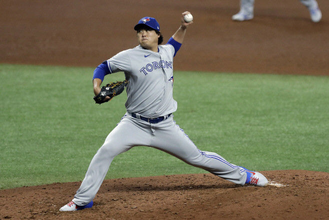 Blue Jays Rays Baseball <YONHAP NO-1792> (AP)