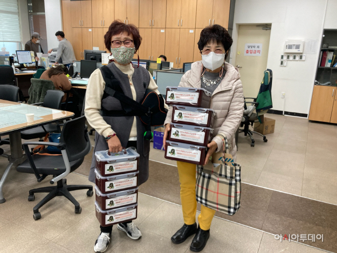 착한이웃 좀도리김장독 나누기1