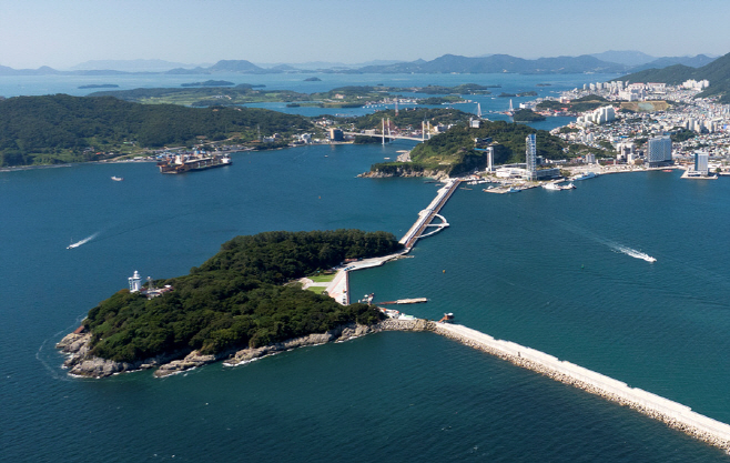 오동도 전경