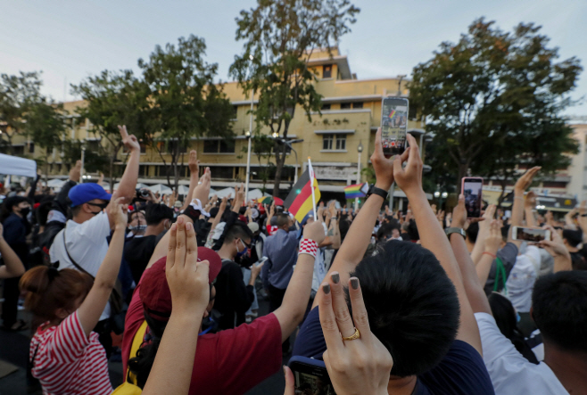 Thailand Protests <YONHAP NO-2294> (AP)