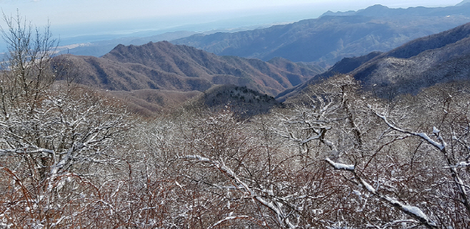 향로봉 전경