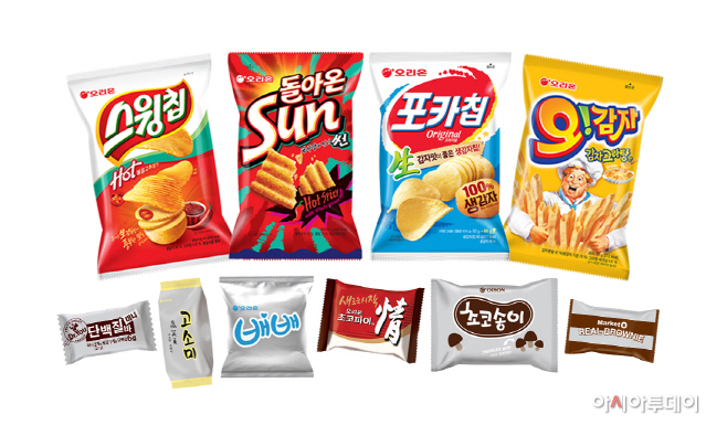 [오리온 사진자료] 오리온 ‘플렉소’ 인쇄 생산 제품 이미지