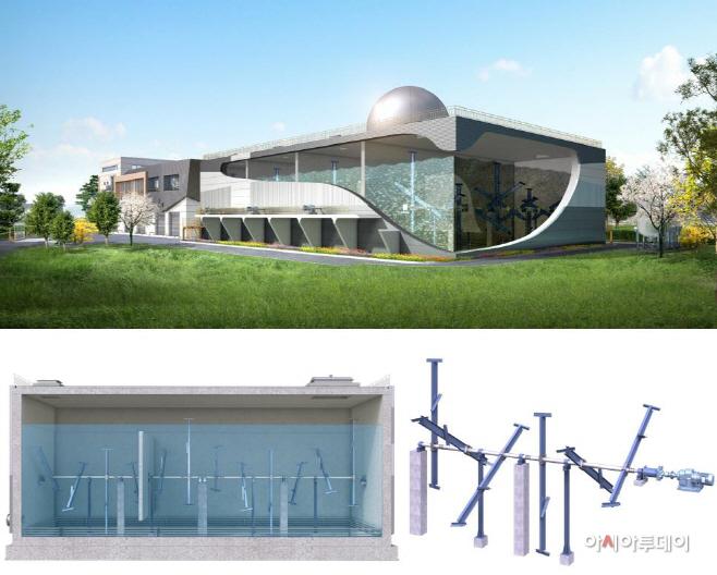 금호산업 특화 기술인 소화조 상하 교반