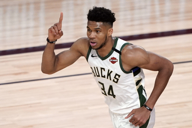 Bucks-Antetokounmpo Basketball <YONHAP NO-1940> (AP)