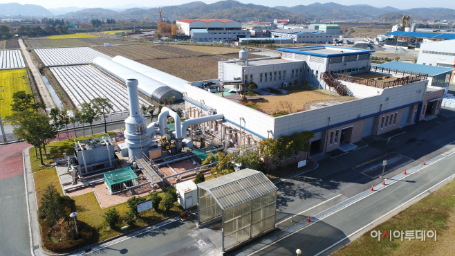 가축분뇨공공처리시설 전경 사진
