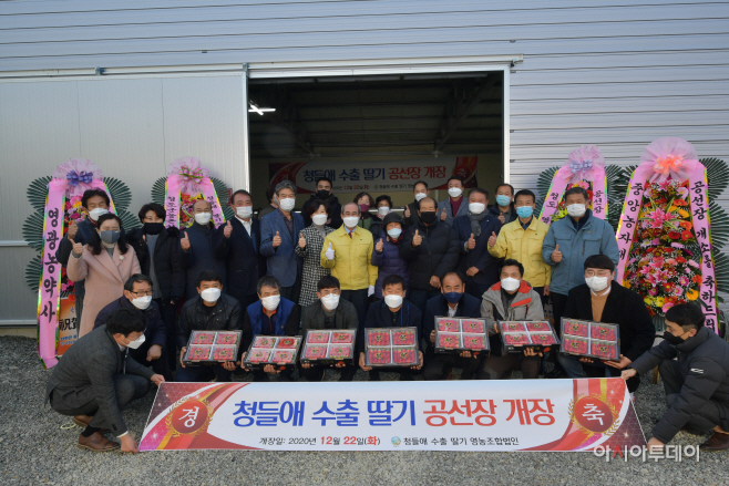 청도딸기공선장개장