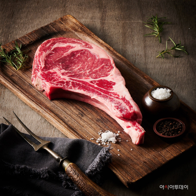 롯데마트, 토마호크 스테이크 참고사진