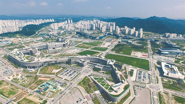 정부 세종정부청사 일원 전경