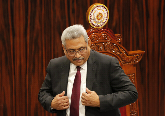 Sri Lanka Constitutional Change <YONHAP NO-4284> (AP)