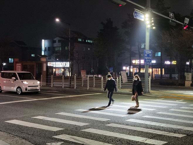 횡단보도 조명