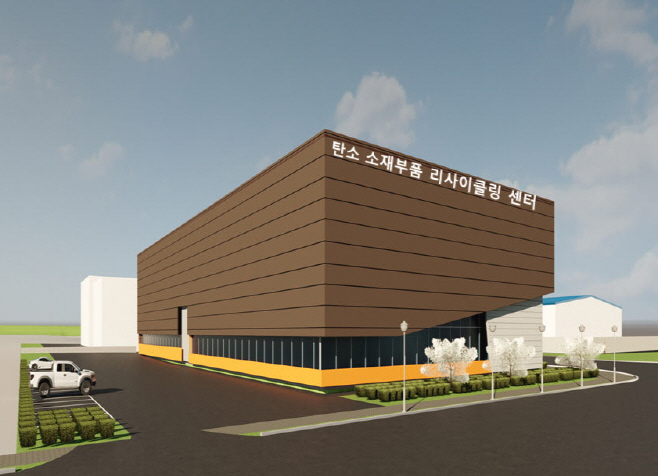 외동 구어2산단 탄소 소재 부품 리사이클링 센터 조감도
