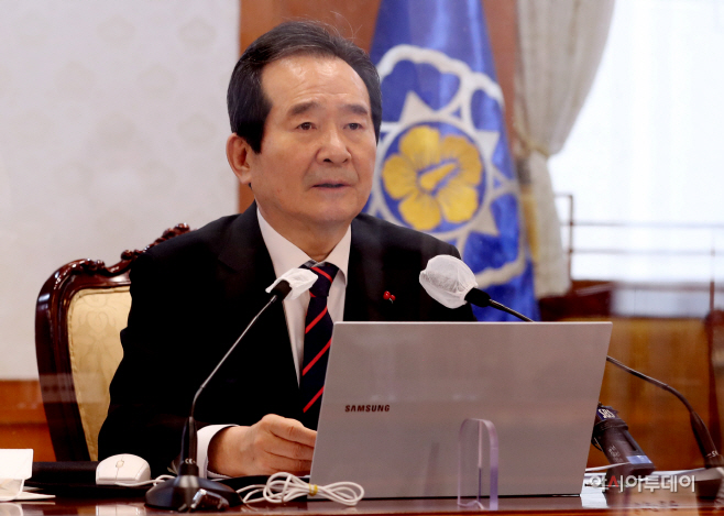 [포토] 아동학대 관련 발언하는 정세균 총리