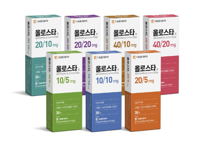 [대웅제약 사진자료] 올로스타 제품사진