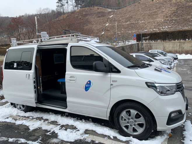 대기질 측정 차량