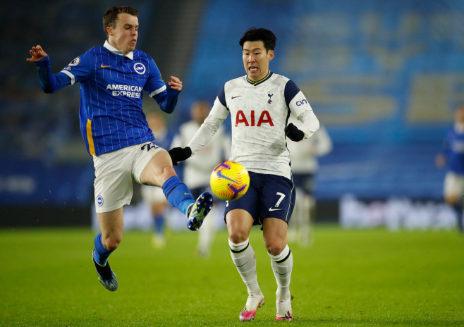 FBL-ENG-PR-BRIGHTON-TOTTENHAM <YONHAP NO-0632> (AFP)
