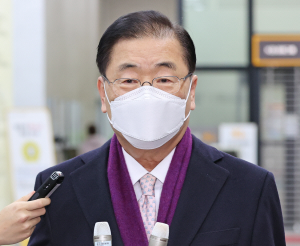 정의용 외교부장관 후보자 '원전 의혹' 입장 발표