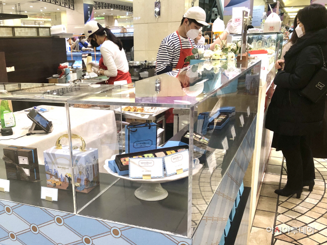 신세계 강남점 식품관 마리멜 초콜렛 팝업(1)