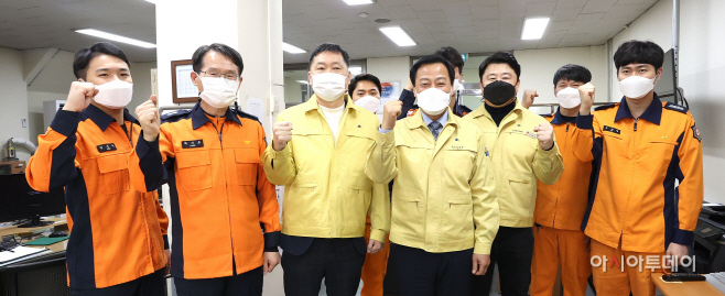 장현국 의장, 찾아가는 현장 도의회_매산119 센터방문