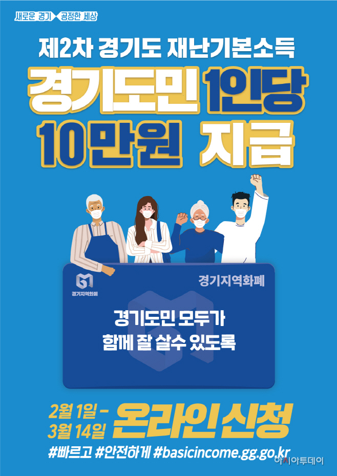 제2차 경기도 재난기본소득 홍보물