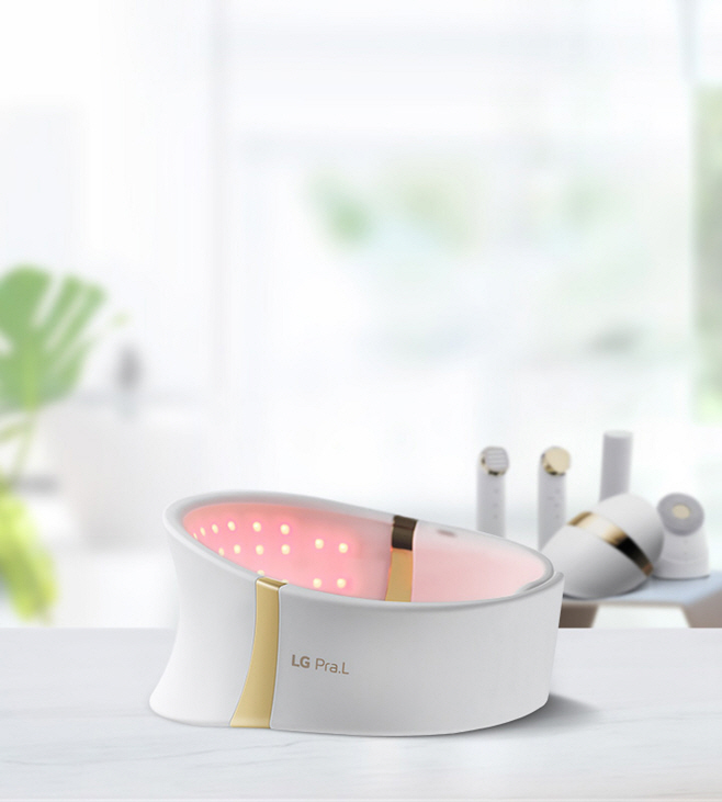 [사진1]LG 프라엘 더마 LED 넥케어 제품사진