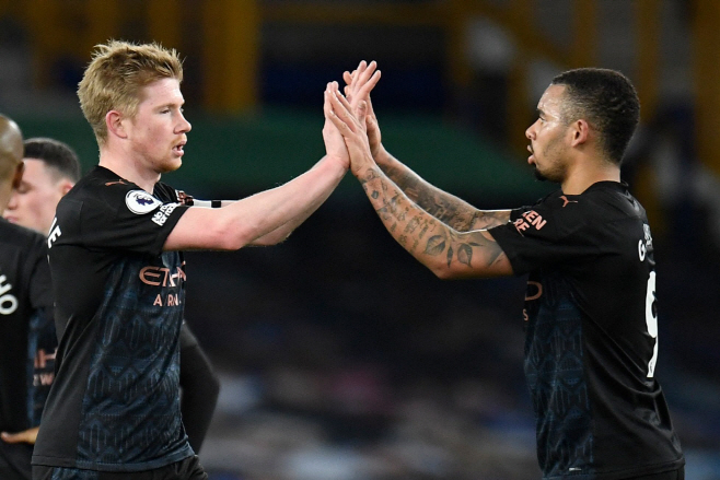 FBL-ENG-PR-EVERTON-MAN CITY <YONHAP NO-1865> (AFP)