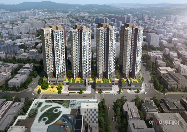 대구 신천동 주상복합 조감도