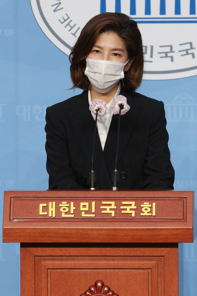 취임 인사하는 국민의힘 김예령 신임 대변인