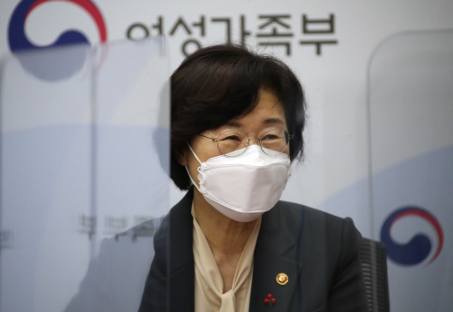 정영애 여가부 장관, 연합뉴스와 인터뷰