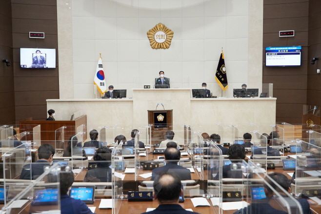 용인시의회, 제253회 임시회 개회