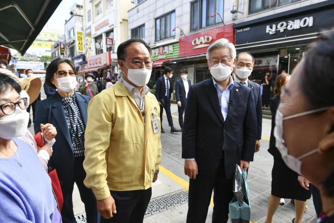 이재명 경기도지사 양평 방문/제공=양평군