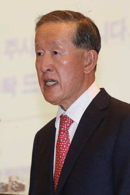 개회사하는 허창수 전경련 회장