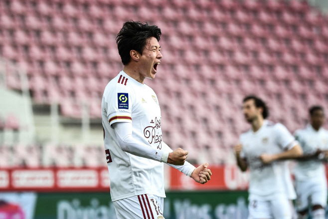 FBL-FRA-LIGUE1-DIJON-BORDEAUX <YONHAP NO-3809> (AFP)