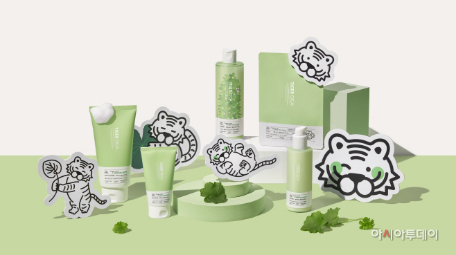 [잇츠스킨] 타이거 시카 그린 칠 다운 라인