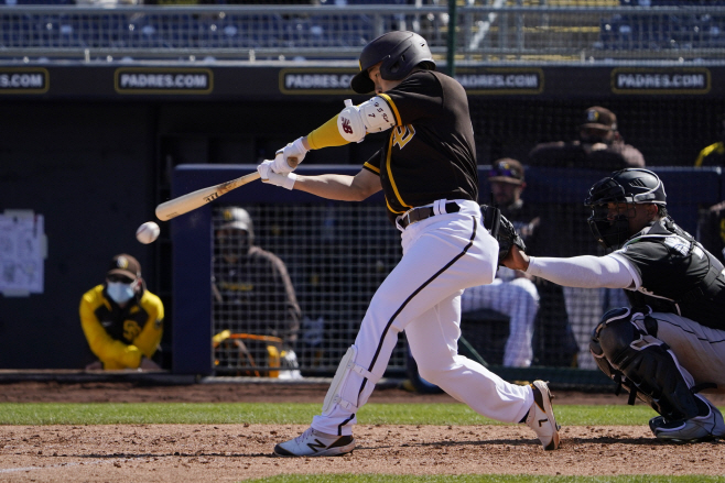 White Sox Padres Baseball <YONHAP NO-1647> (AP)