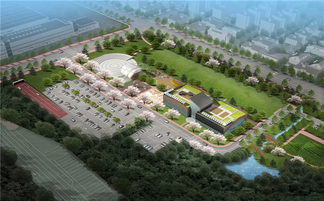 유기농산업복합센터 조감도