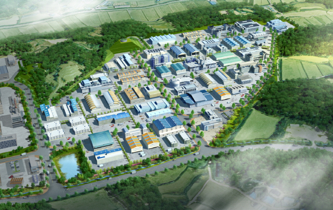 1.(예천군)제3농공단지 조감도