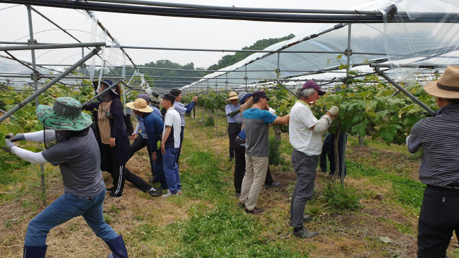 귀농귀촌대학+실습사진