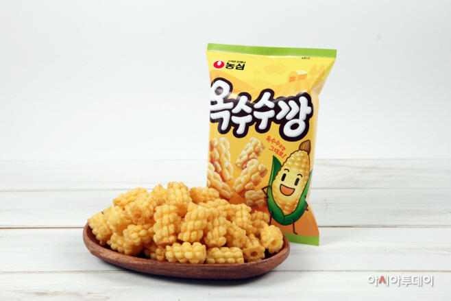 농심 옥수수깡 사진