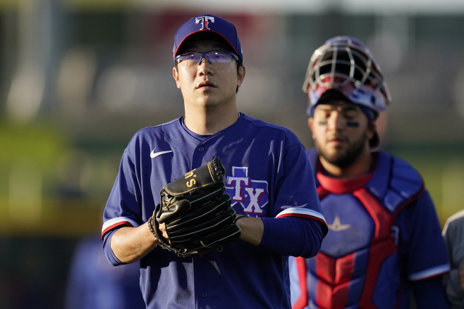 Rangers Reds Spring Baseball <YONHAP NO-3845> (AP)