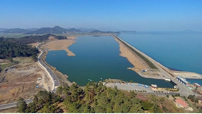 장흥군 삼산호, 수질이 깨끗해진다