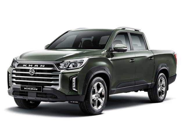 더 뉴 렉스턴 스포츠 칸_정측면_아마조니아 그린