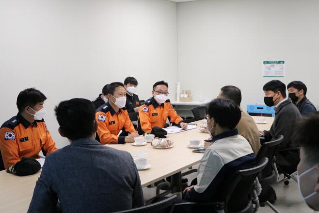 송탄소방서, 관서장 소방안전컨설팅 실시