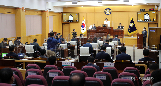 서산시의회, 제261회 임시회 개회
