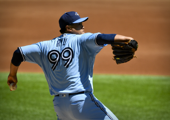 BASEBALL-MLB-TEX-TOR/ <YONHAP NO-0834> (USA TODAY Sports)