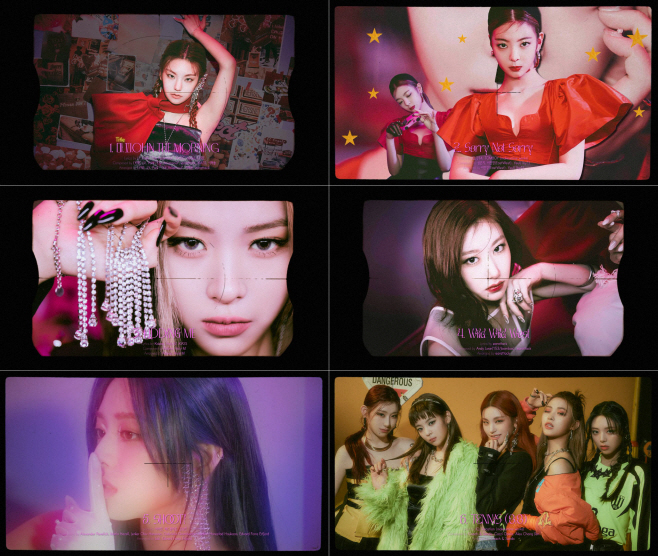 ITZY_새 앨범 ALBUM SPOILER 영상 화면 캡처