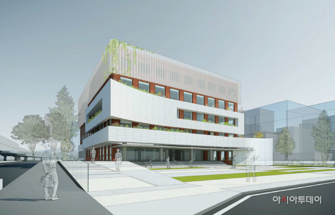 구리시노인복지설치사업 조감도