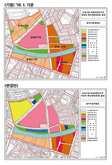 토징이용계획도