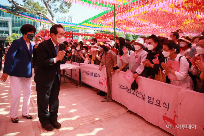 [포토] 조계사 찾은 정세균