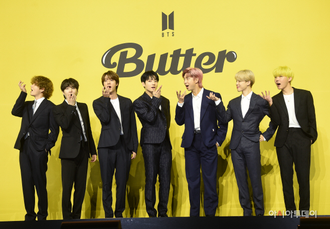 [포토]방탄소년단, '다함께 버터~'
